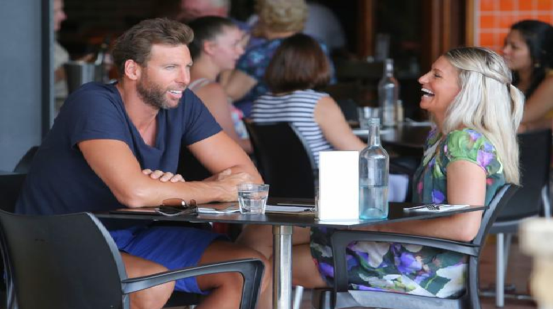 Olympic swimmer Grant Hackett gets training after split from girlfriend Debbie Savage