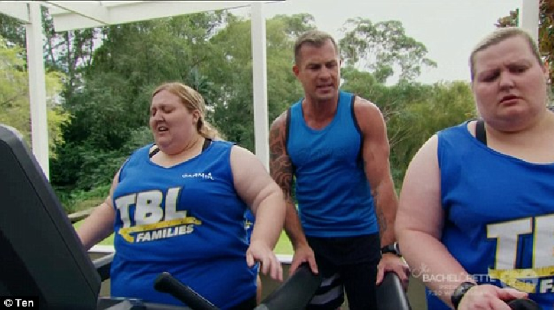 The Biggest Loser’s Melissa Pestell tumbles off the treadmill as Shannan loses patience